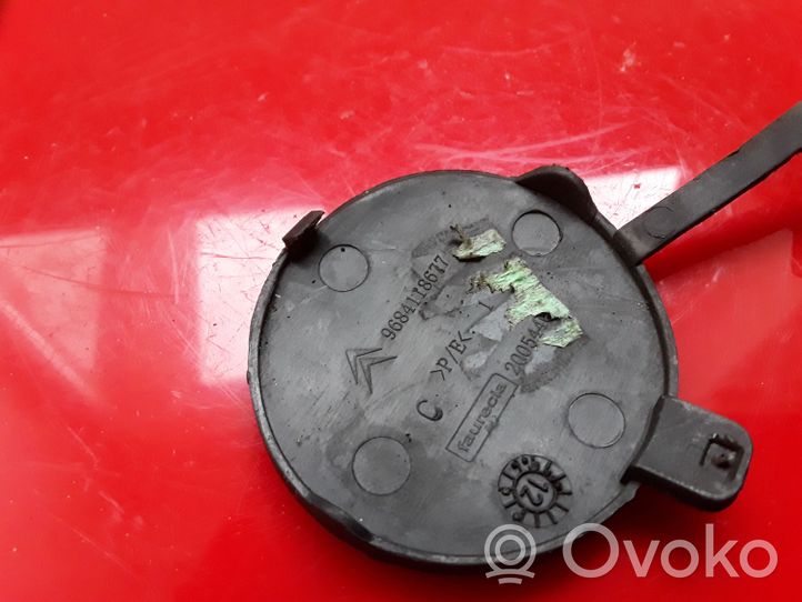 Citroen C3 Zaślepka / Osłona haka holowniczego przednia 9684118677