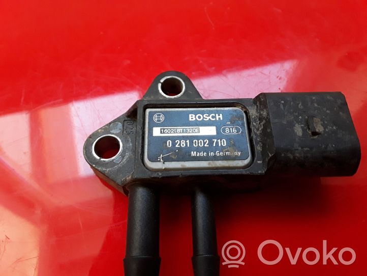 Volkswagen PASSAT B6 Capteur de pression des gaz d'échappement 0281002710