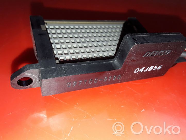 Mitsubishi Pajero Heater blower motor/fan resistor 0971000190