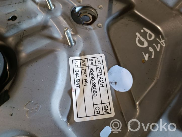 Hyundai Santa Fe Mécanisme de lève-vitre avant sans moteur 8248026050