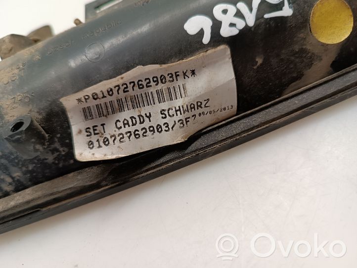 Volkswagen Caddy Išorinė bagažinės atidarymo rankena P01072762903FK