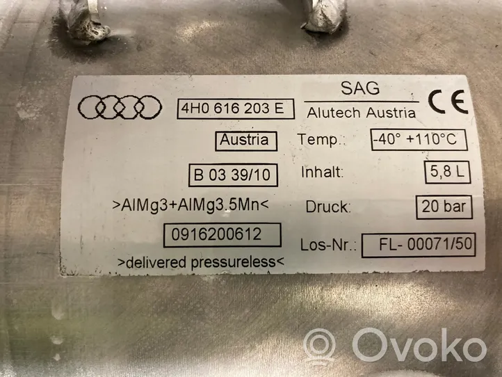 Audi A8 S8 D4 4H Oro talpa 4H0616203E