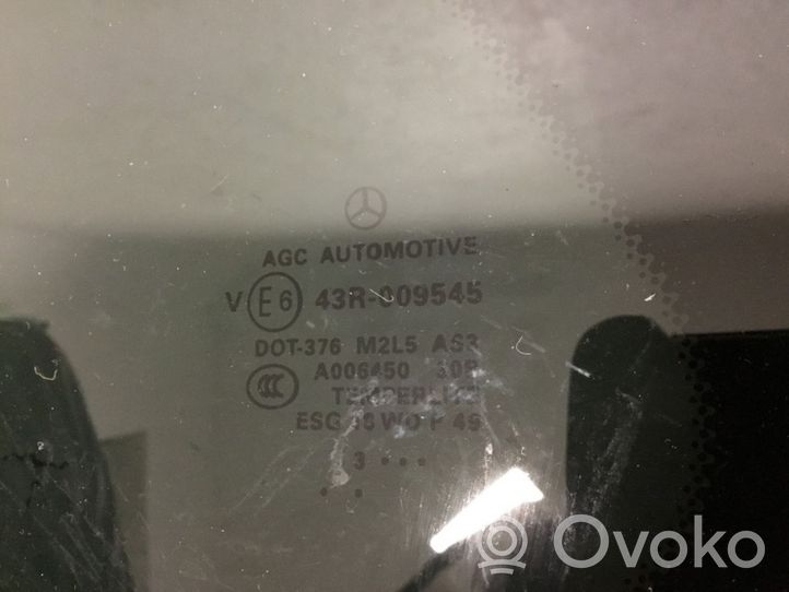 Mercedes-Benz GL X166 Rear side window/glass A1666700150