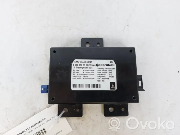 Mercedes-Benz CLS C218 AMG Sterownik / Moduł ECU A1729006008