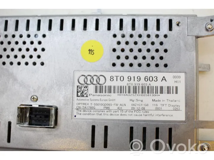 Audi A4 S4 B8 8K Radio/CD/DVD/GPS-pääyksikkö 8T1035186C