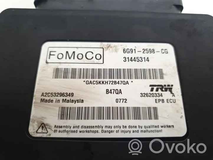 Volvo V60 Calculateur moteur ECU 6G912598CG