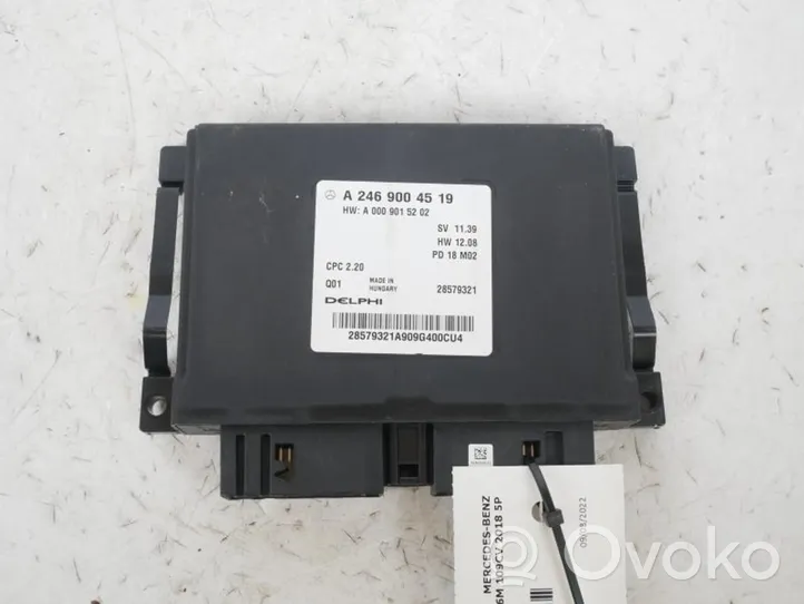 Mercedes-Benz B W246 W242 Module de contrôle de boîte de vitesses ECU A2469004519