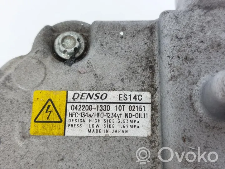 Toyota Auris E180 Compressore aria condizionata (A/C) (pompa) 8837047033