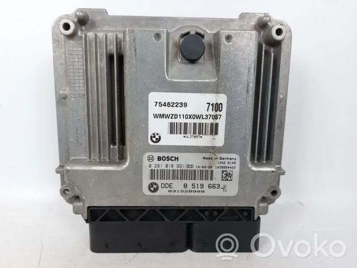 Mini Cooper Countryman R60 Sterownik / Moduł ECU 0281018991