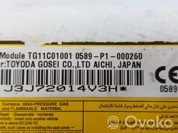 Toyota Auris E180 Airbag sedile 7391002070