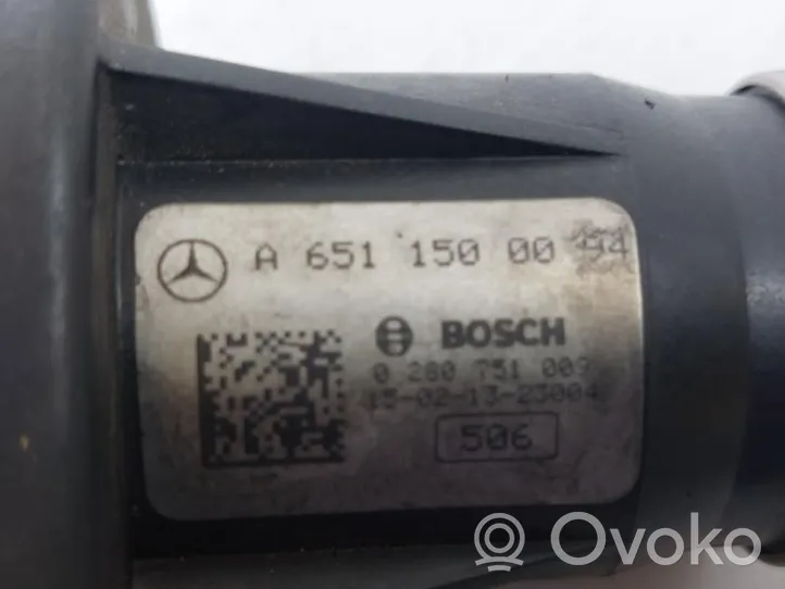Mercedes-Benz CLS C218 AMG Válvula electromagnética 0280751009