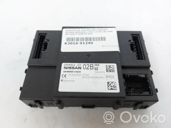 Nissan Qashqai Muut ohjainlaitteet/moduulit 284B2JD02B