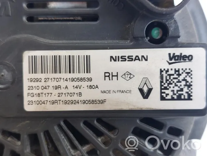 Nissan Qashqai Alternator 231004719R