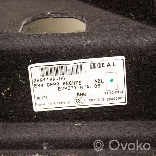 BMW X1 E84 Boczek / Tapicerka / bagażnika 2991188