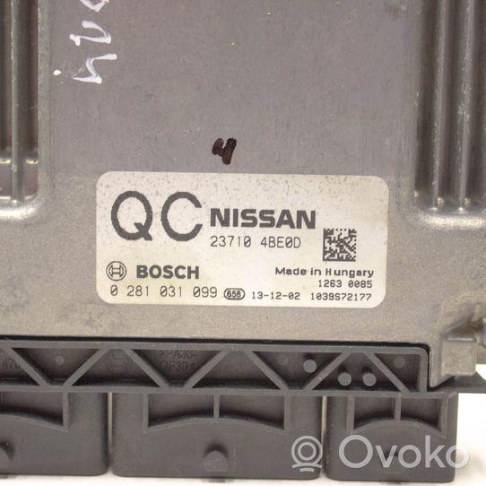 Nissan X-Trail T32 Sterownik / Moduł ECU 237104BE0D
