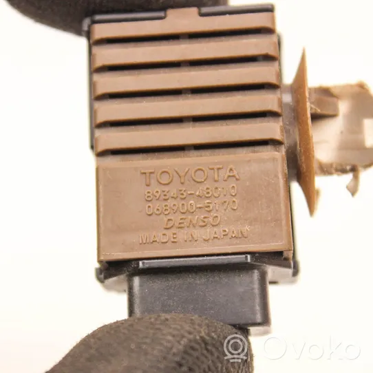 Toyota Camry VIII XV70  Muut laitteet 8934348010