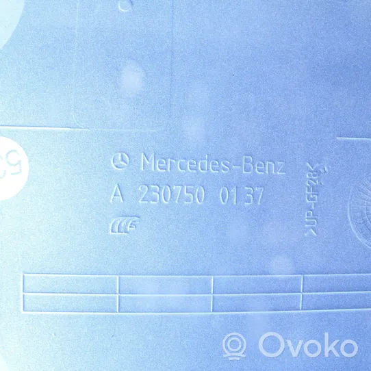 Mercedes-Benz SL R230 Ramka przedniej tablicy rejestracyjnej A2307500137