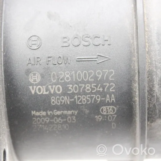 Volvo S80 Mass air flow meter 0281002972