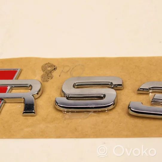 Audi A3 S3 8P Mostrina con logo/emblema della casa automobilistica 8P0853740