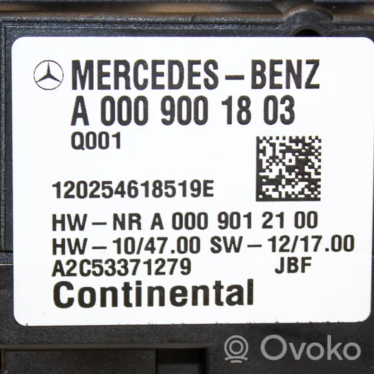 Mercedes-Benz S W221 Блок управления топливного насоса A0009001803