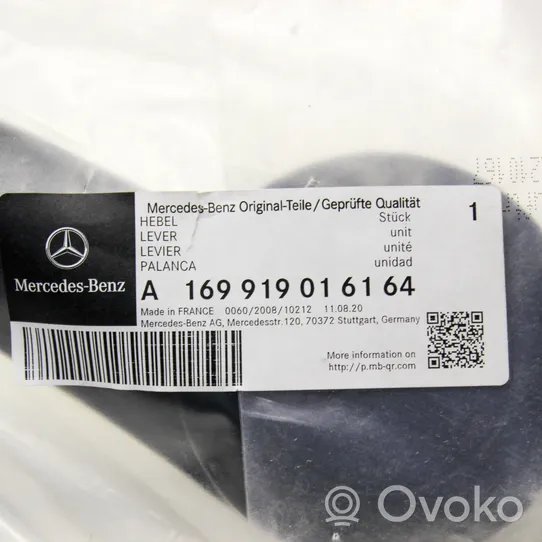 Mercedes-Benz A W169 Cornice di rivestimento della regolazione del sedile della portiera anteriore A169919016164