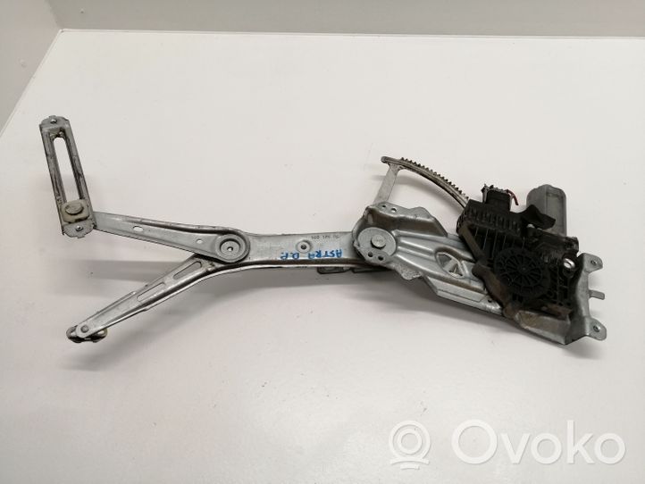 Opel Astra G Alzacristalli della portiera anteriore con motorino 90521876