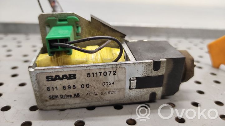 Saab 9-5 Motorino della chiusura centralizzata 5117072