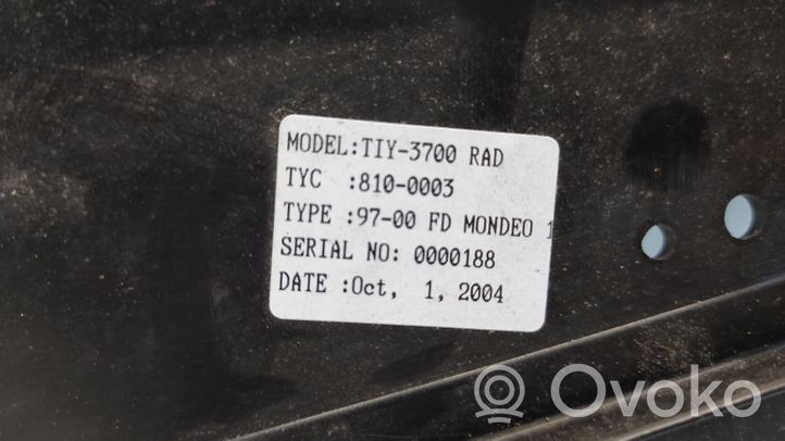 Ford Mondeo MK II Convogliatore ventilatore raffreddamento del radiatore TIY3700RAD