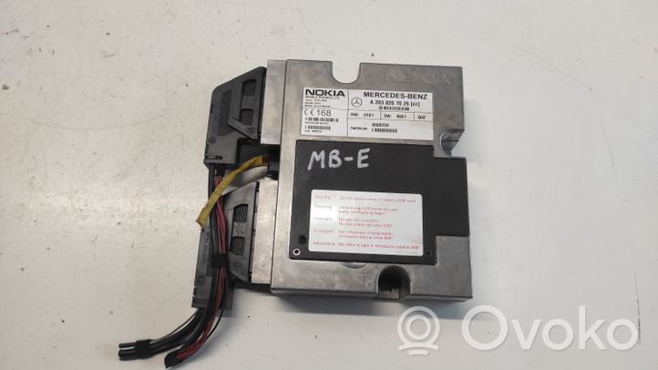 Mercedes-Benz E W210 Phone control unit/module A2038207026