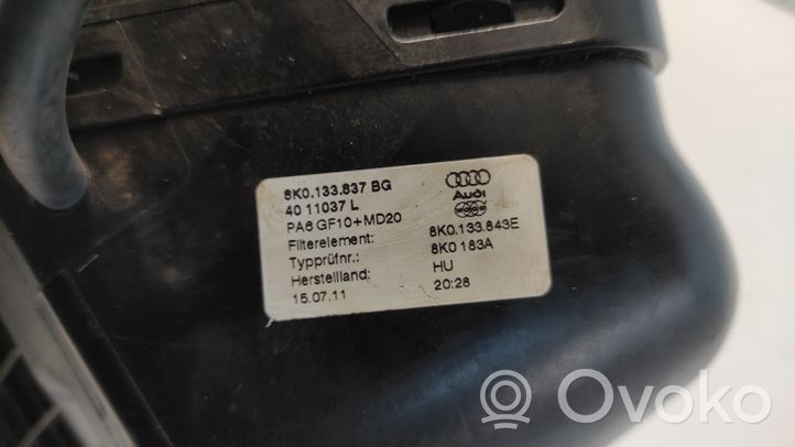 Audi A4 S4 B8 8K Oro filtro dėžė 8K0133837BG