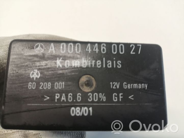 Mercedes-Benz Vito Viano W638 Przekaźnik sterowania szyb A0004460027