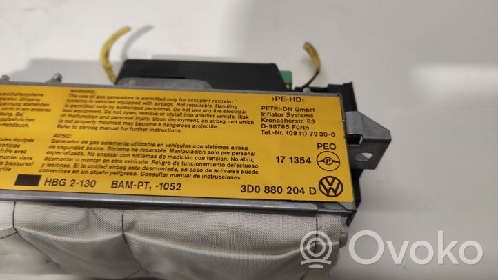 Volkswagen Phaeton Poduszka powietrzna Airbag chroniąca kolana 3D0880204D