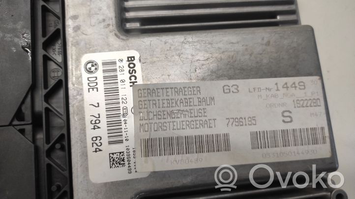 BMW 3 E46 Sterownik / Moduł ECU DDE7794624