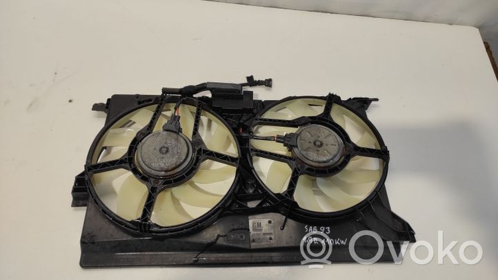 Saab 9-3 Ver2 Convogliatore ventilatore raffreddamento del radiatore 874678E