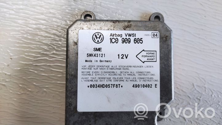 Ford Galaxy Czujnik uderzenia Airbag 1C0909605