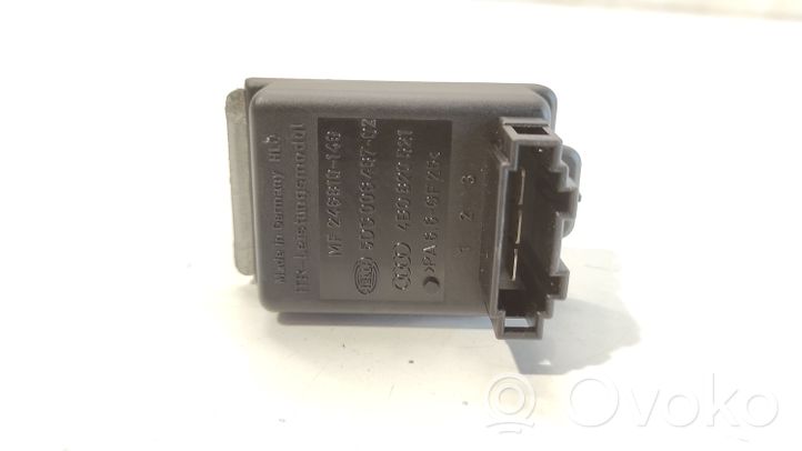 Audi A6 Allroad C5 Heater blower motor/fan resistor 4B0820521