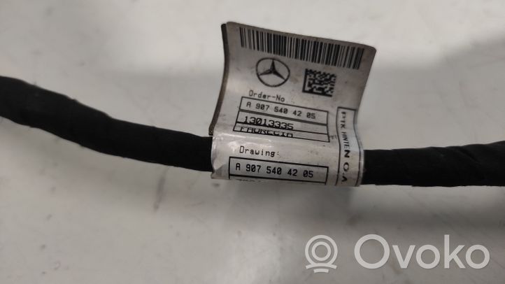 Mercedes-Benz Sprinter W907 W910 Parking sensor (PDC) wiring loom A9075404205