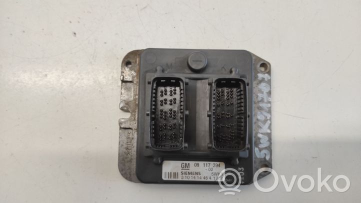 Opel Zafira A Sterownik / Moduł ECU 09117394