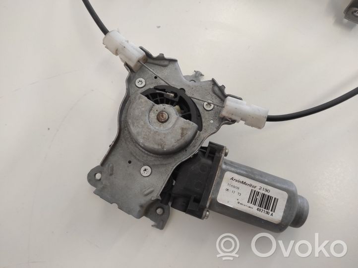 Nissan Qashqai Mécanisme lève-vitre de porte arrière avec moteur 402190A