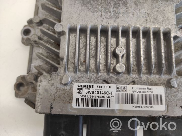 Citroen Berlingo Sterownik / Moduł ECU 5WS40146CT