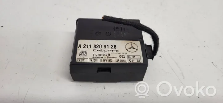 Mercedes-Benz S W220 Sterownik / Moduł alarmu A2118209126