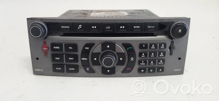 Citroen C5 Radio/CD/DVD/GPS-pääyksikkö 96601839YW