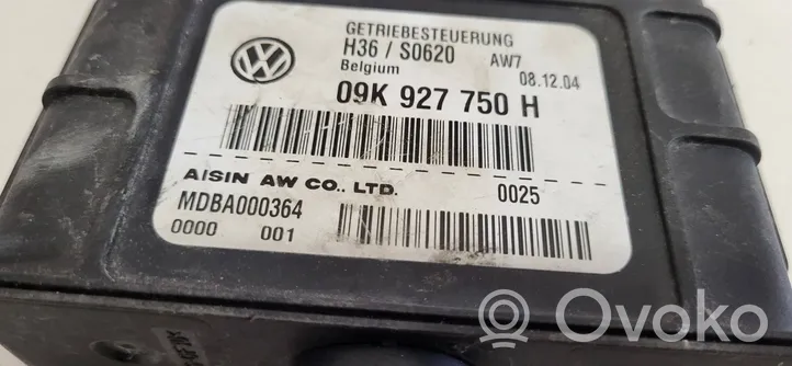 Volkswagen Transporter - Caravelle T5 Module de contrôle de boîte de vitesses ECU 09K927750H