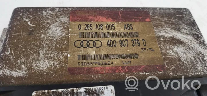 Audi A6 S6 C4 4A Sterownik / moduł ABS 4D0907379D