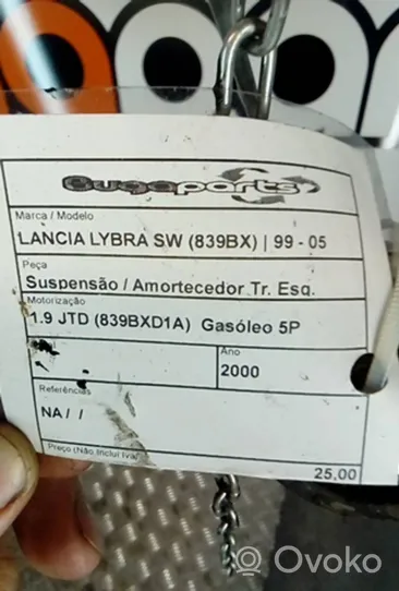 Lancia Lybra Ressort hélicoïdal avant 