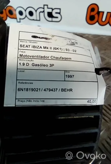 Seat Ibiza II (6k) Lämmittimen puhallin 