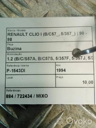 Renault Clio I Garso signalas 