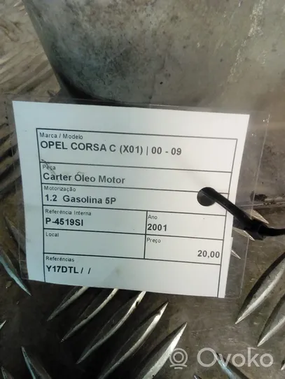 Opel Corsa C Miska olejowa 