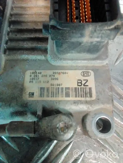 Opel Corsa C Sterownik / Moduł ECU 