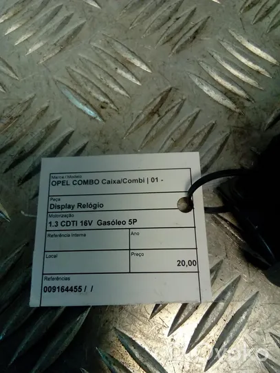 Opel Combo C Monitori/näyttö/pieni näyttö 